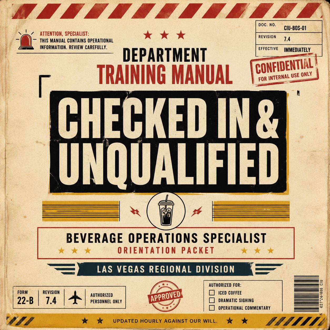 Personnel are reminded that all beverages must be stabilized prior to active guest interaction.