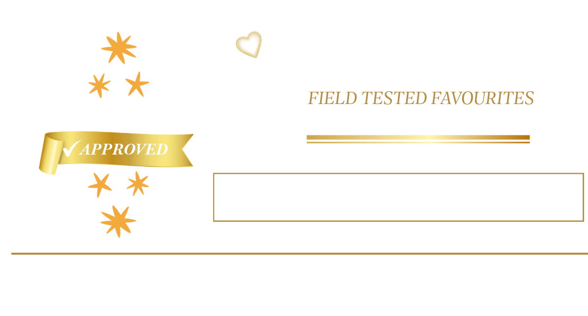Hero banner for the Angelic Approved page featuring the title "Angelic Approved," a Regional Walking Division Field Tested Approved badge, and messaging introducing a curated collection of personally used, field tested travel gear, everyday favorites, walking essentials, and creator tools.